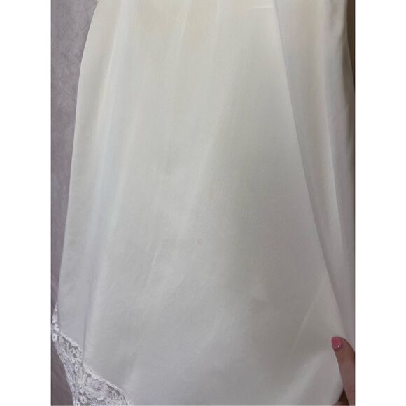 Vintage White Plus Size Slip Dress - Picture 2 of 7